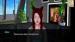 A fun adult visual novel with animated characters and erotic gameplay