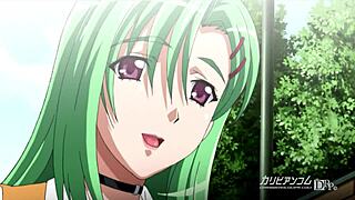 Japanese anime with big boobed girls and an angry ending