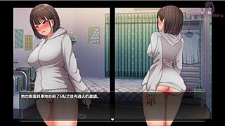 Cartoon style hentai featuring five exhibitionists who get excited in front of the camera