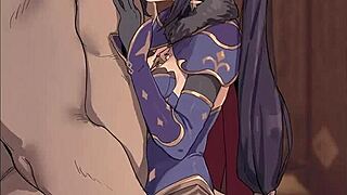 Mona’s special sex adventure with an anime-style creampie