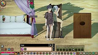 Mad Island native girl steals every crazy hentai scene