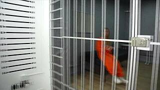 Inmate gets a rough anal treatment for discipline