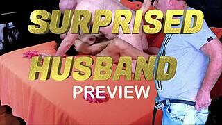A husband catches his wife with another man and decides to join in