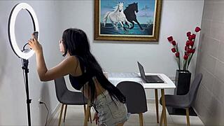 Indian sister gets her big cock craving fulfilled rough