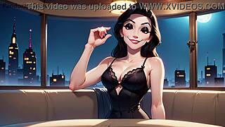 Cuckold humiliation with hot sluts and big tits in anime