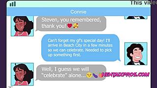 Black teen gets birthday gift of intense white cock