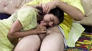 Leaked videos of amateur couple having hot sex in Oyo MMS