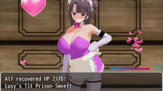 Animation gallery of Girl B Hero scenes - Part 18 with Lusy 2