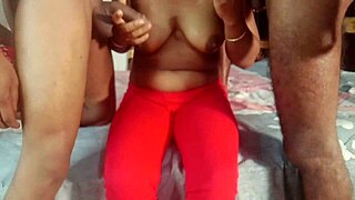Bengali mom and step-mom seduce gay for a wild party