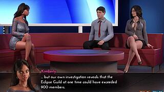 Hentai artist Loveskysan69's hot interview in 3D cartoon