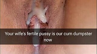 Cum in pussy amateur video with pregnant wife