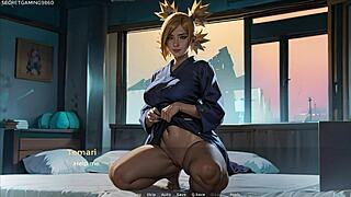 Hinata's naughty antics in a wild gangbang with stepmom