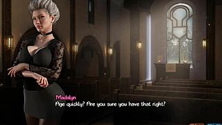 Sultry MILF Nadia in steamy 3D cartoon adventure