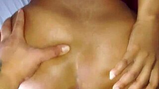 Daddy's hard cock makes my ass wide open