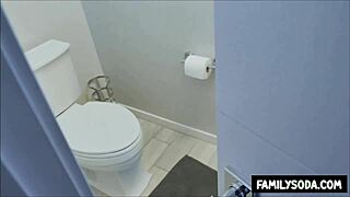 Father in law and step daughter in the bathroom scene