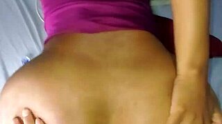 Daddy's hard cock makes my ass wide open