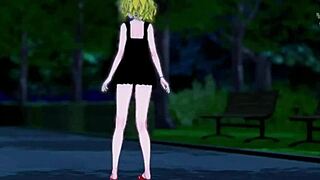 Anna uses her wet vagina to cast out the evil spirits – Shaman King