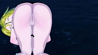 Anna uses her wet vagina to cast out the evil spirits – Shaman King