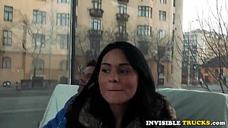Public cock sucker enjoying a facial in the great outdoors