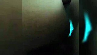 Young and amateur interracial couple having fun in homemade video
