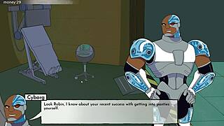 Blackfire scene in 18titan's Four Elements Trainer game