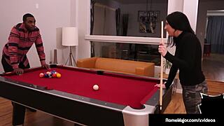 Italian vixen gets wrecked by big black cock lover