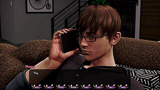 Complete Gameplay - Pale Carnations Part 22: Rough Big Cock Deepthroat Action