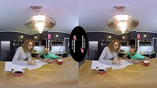 Tsvirtuallovers – beautiful shemale teacher and student in hot scene