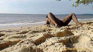 Public nudity with a focus on twerking and big ass dancing