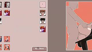 Big-boobed women in gangbang action in Bankrupt Heroines 2 hentai game gallery