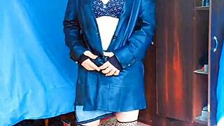 Sexy transsexual goddess loves big cocks and anal