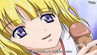 Animated hentai with big tits and a young protagonist in a rather unorthodox career guidance session