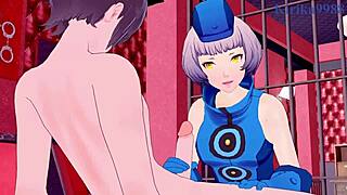 Elizabeth and Kasumi's intense encounter in Persona 3 & 5