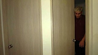 Hot housewife gets spanked and fucked by bodybuilder boyfriend