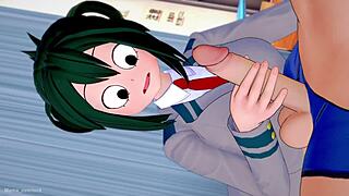 Froppy visits the nurse for a naughty session
