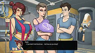 3D animated porn: Sexy babes in Deep Vault 69 Fallout - Part 2