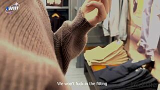 I am not going to have sex with you in the fitting room, Mike