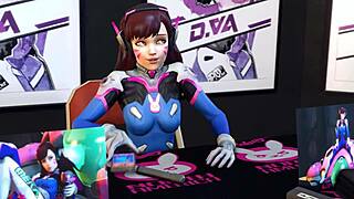 Cartoon porn with DVA and SFM animation
