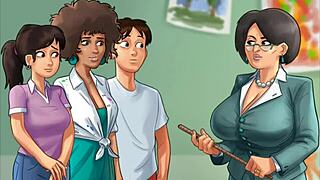 3D animated game with mature themes and beautiful women