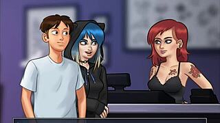 3D animated game with mature themes and beautiful women