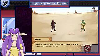 Learn the four elements with an animehot trainer