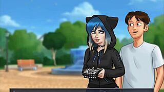 Steamy anime game Summertime Saga Chapter 53 - preparing for the party