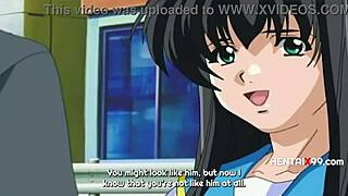 Ghost pervert haunts outdoor anime porn with teen tits and blowjobs