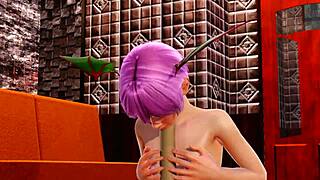 3D animated porn with big-boobed Lilith getting naughty
