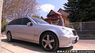 Brazzers scene with Aleska Diamond and Yanick Shaft