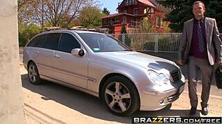 Brazzers scene with Aleska Diamond and Yanick Shaft