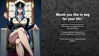 Femdom humiliation and CBT in Prison Roleplay Game