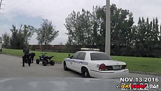 Interracial gay jocks in uniform have a hardcore group session