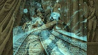 Vintage erotic illustration captures timeless sensual art in retro style