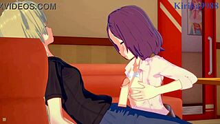 Intense lesbian scenes and futanari action in Hentai3D
